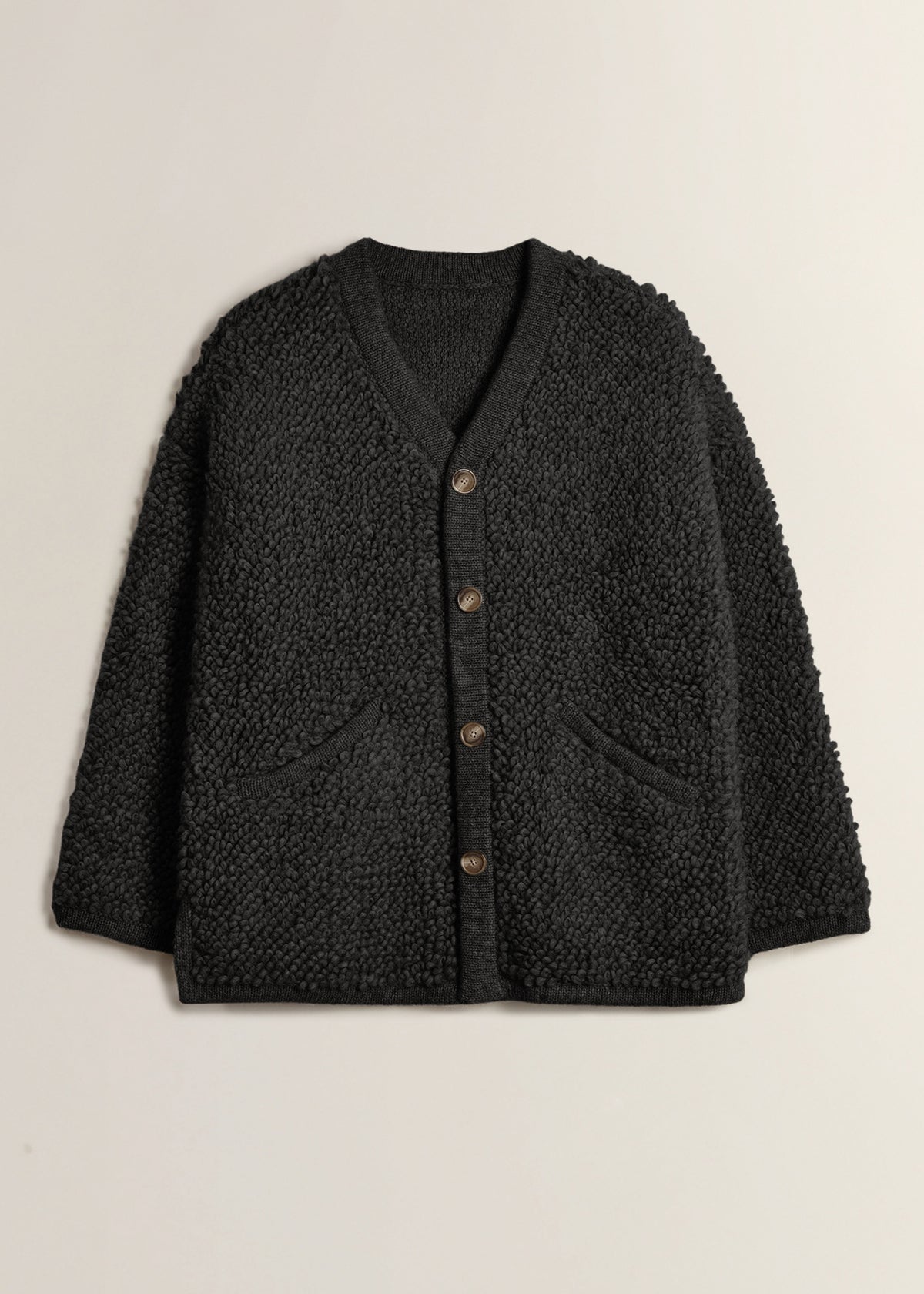 Boucle Button Jacket