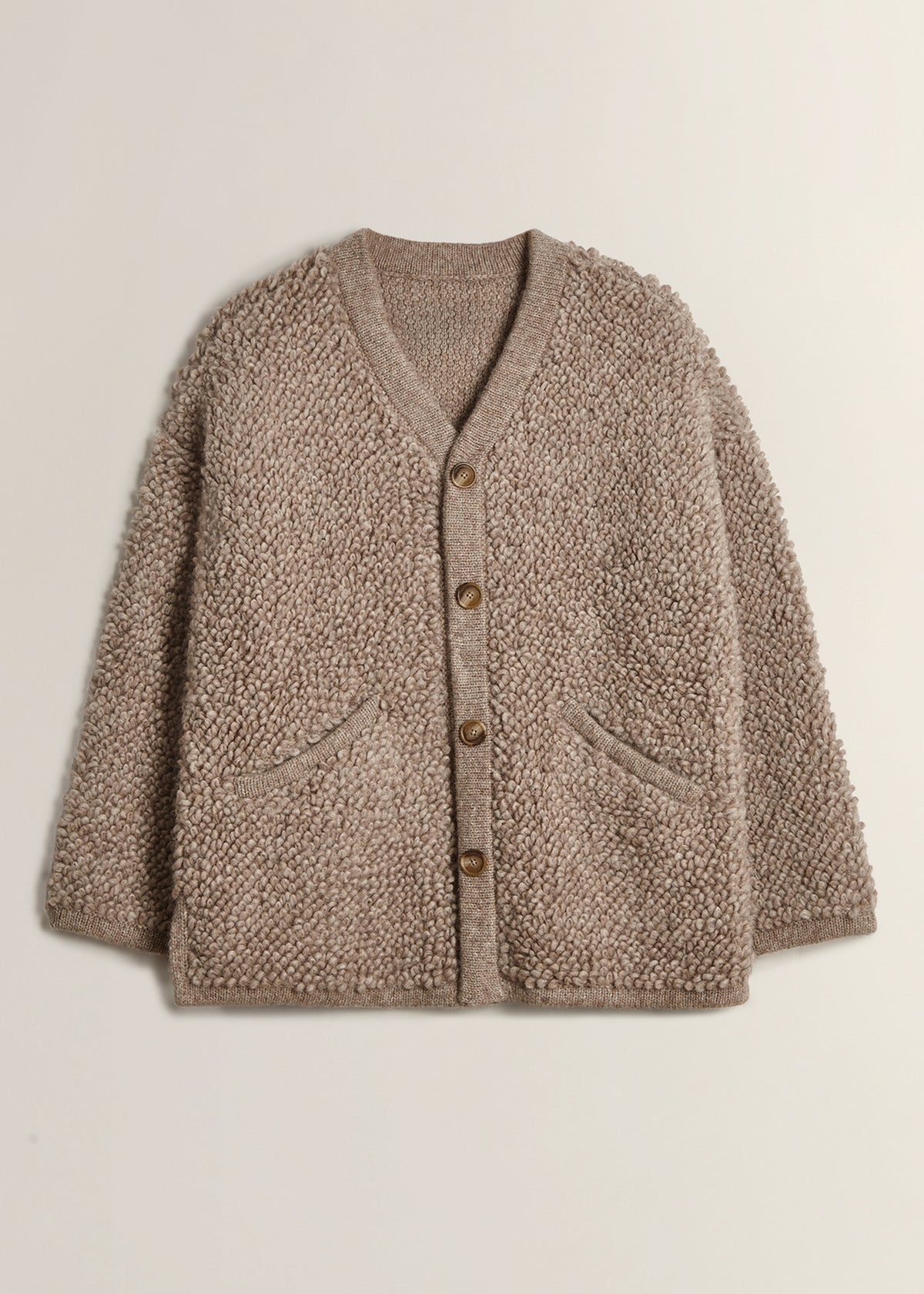 Boucle Button Jacket