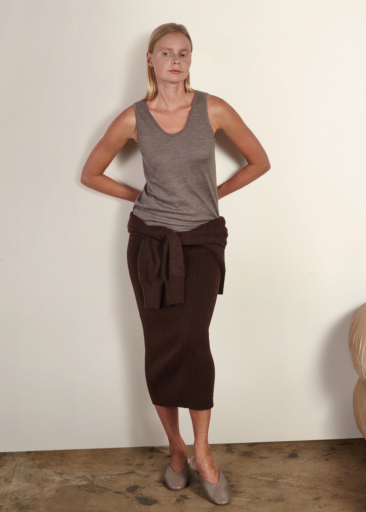 Column Rib Skirt