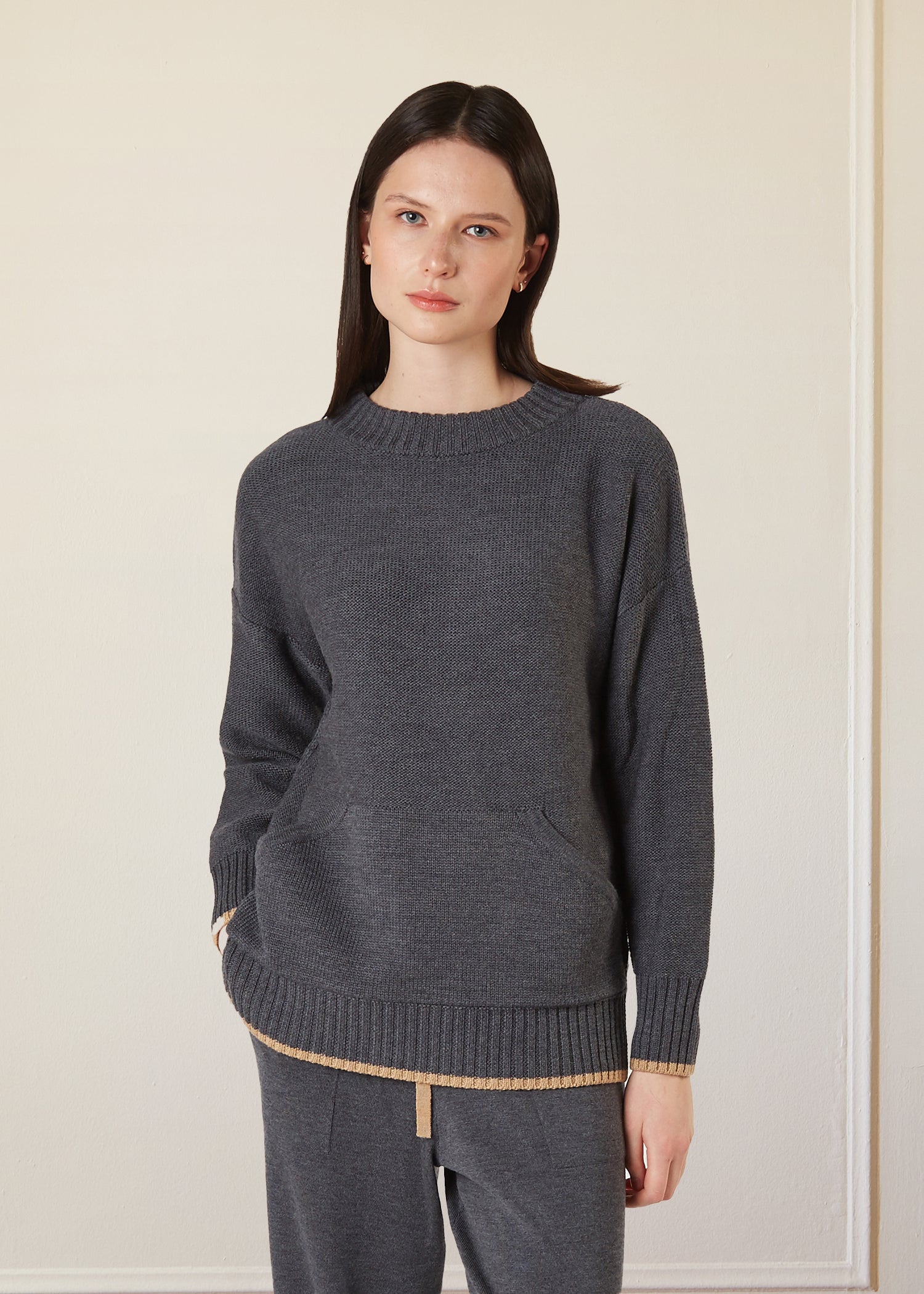 Merino Cozy Tunic Sweatshirt