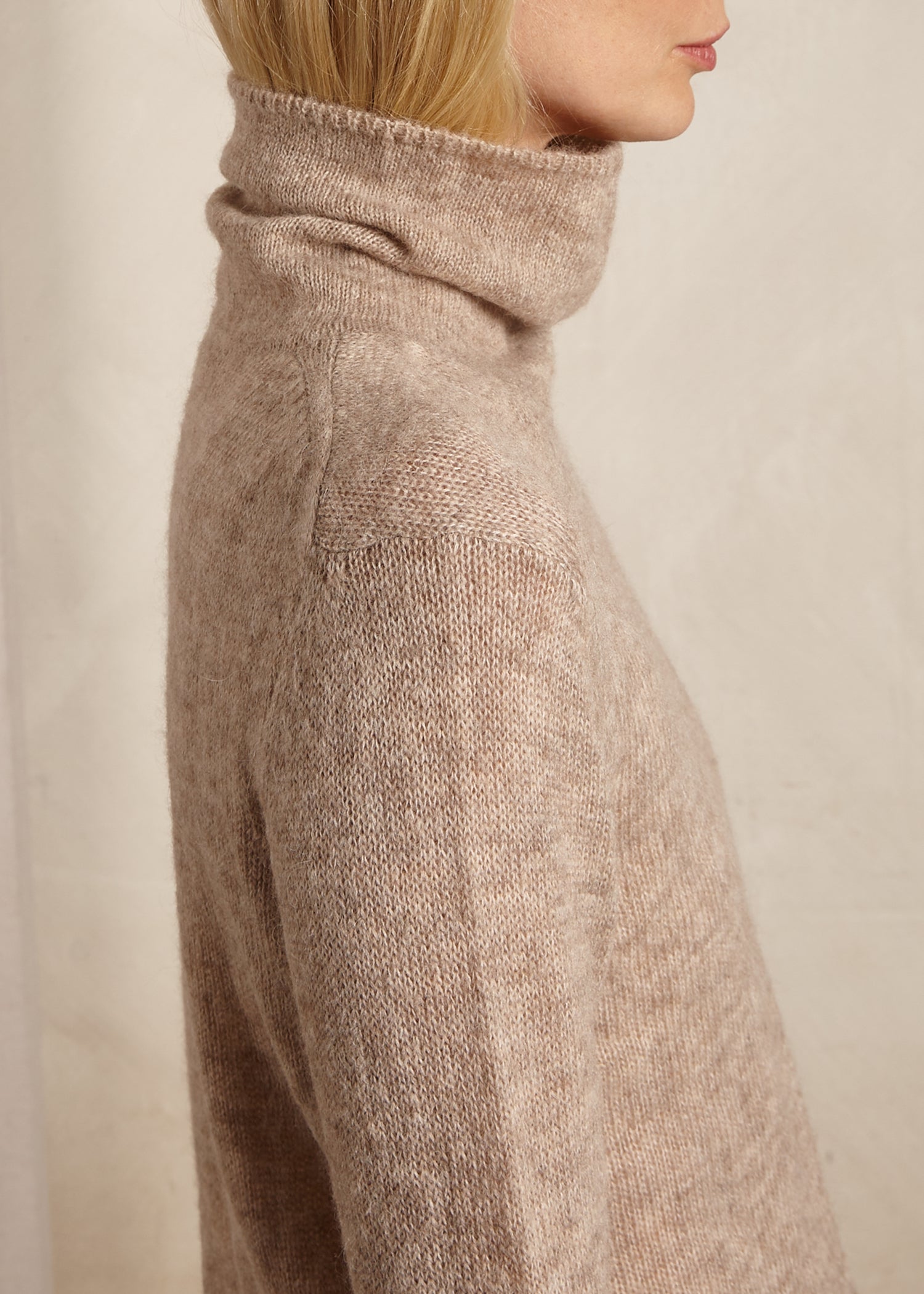 KATE FUNNEL NECK SWEATER