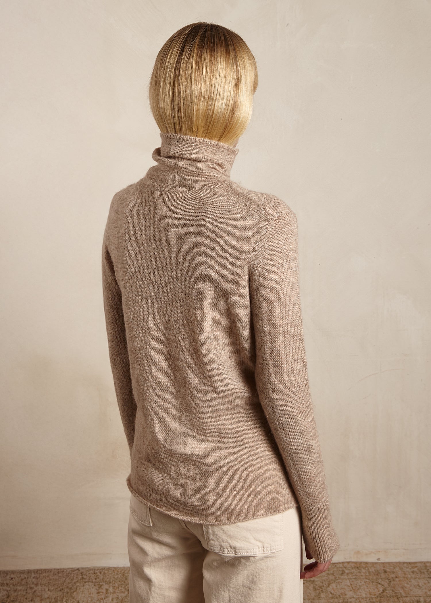 KATE FUNNEL NECK SWEATER