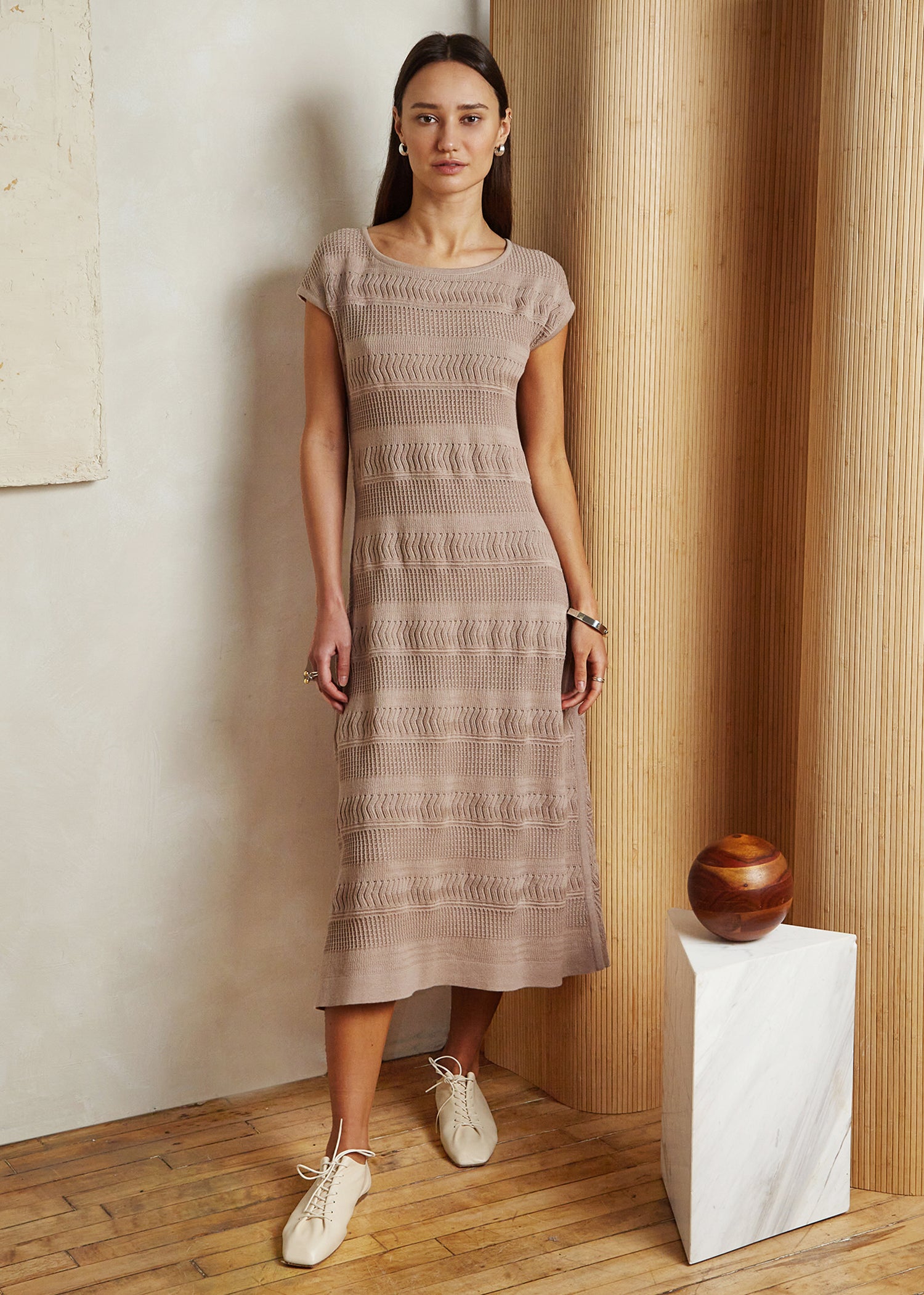 Leah Summer Dress - Small / Light Mauve Leah Summer Dress - Small / Light Mauve