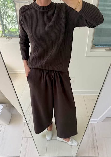 Romey Ribbed Crew