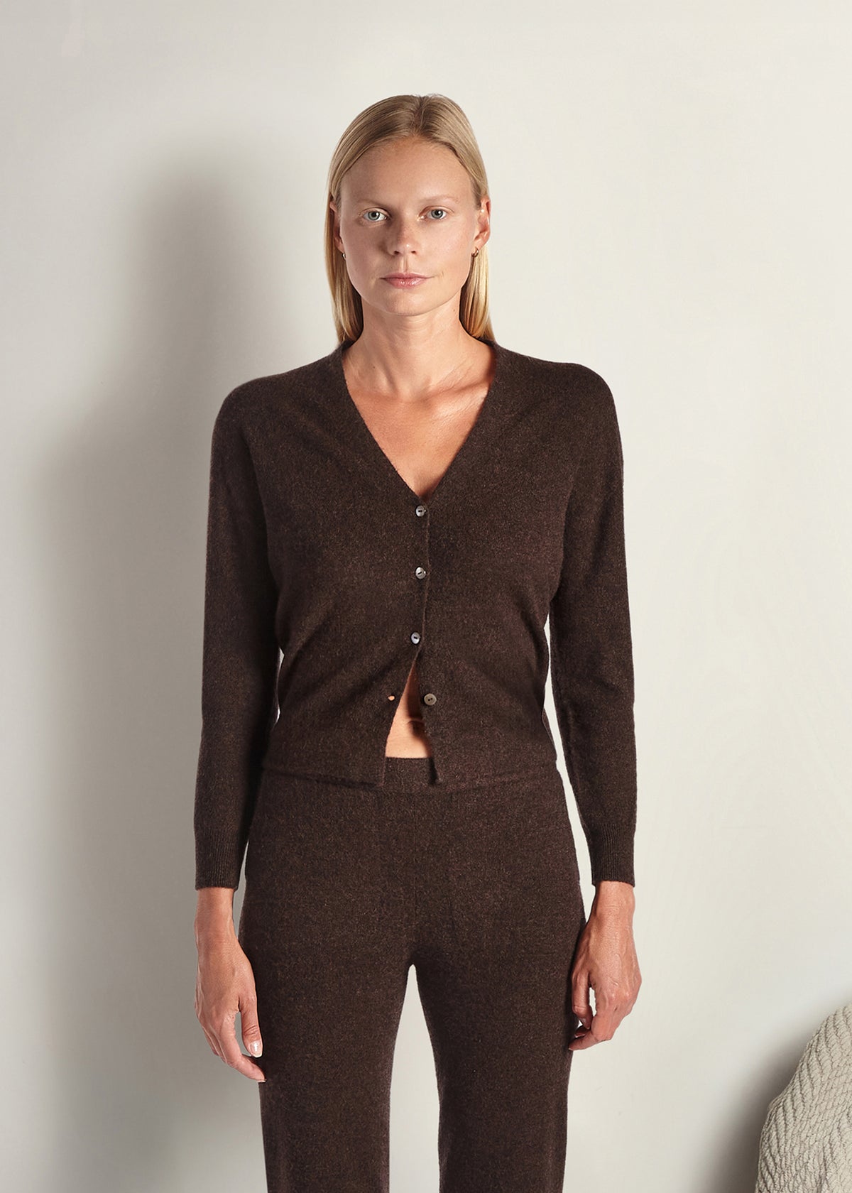 Split Hem Cardigan
