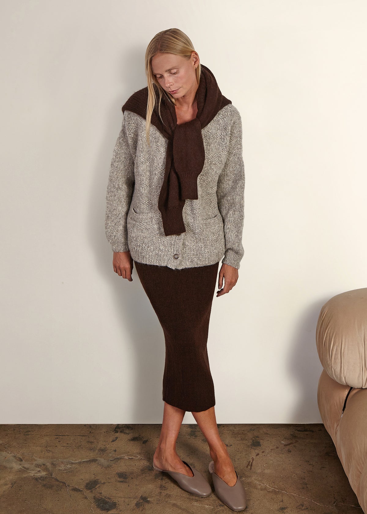 Column Rib Skirt