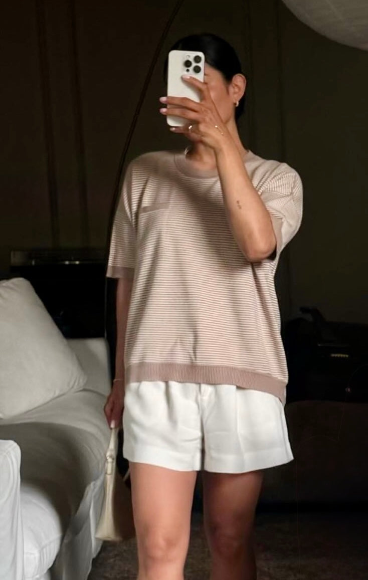 Modern Striped Tee