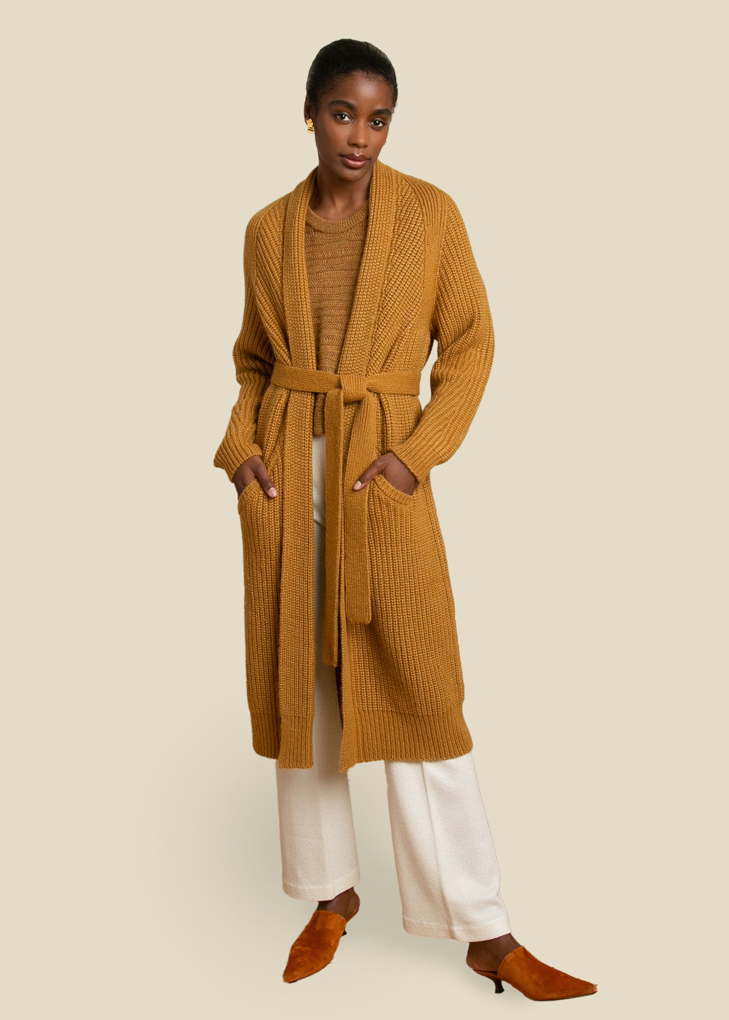 ERTE LONG CARDIGAN