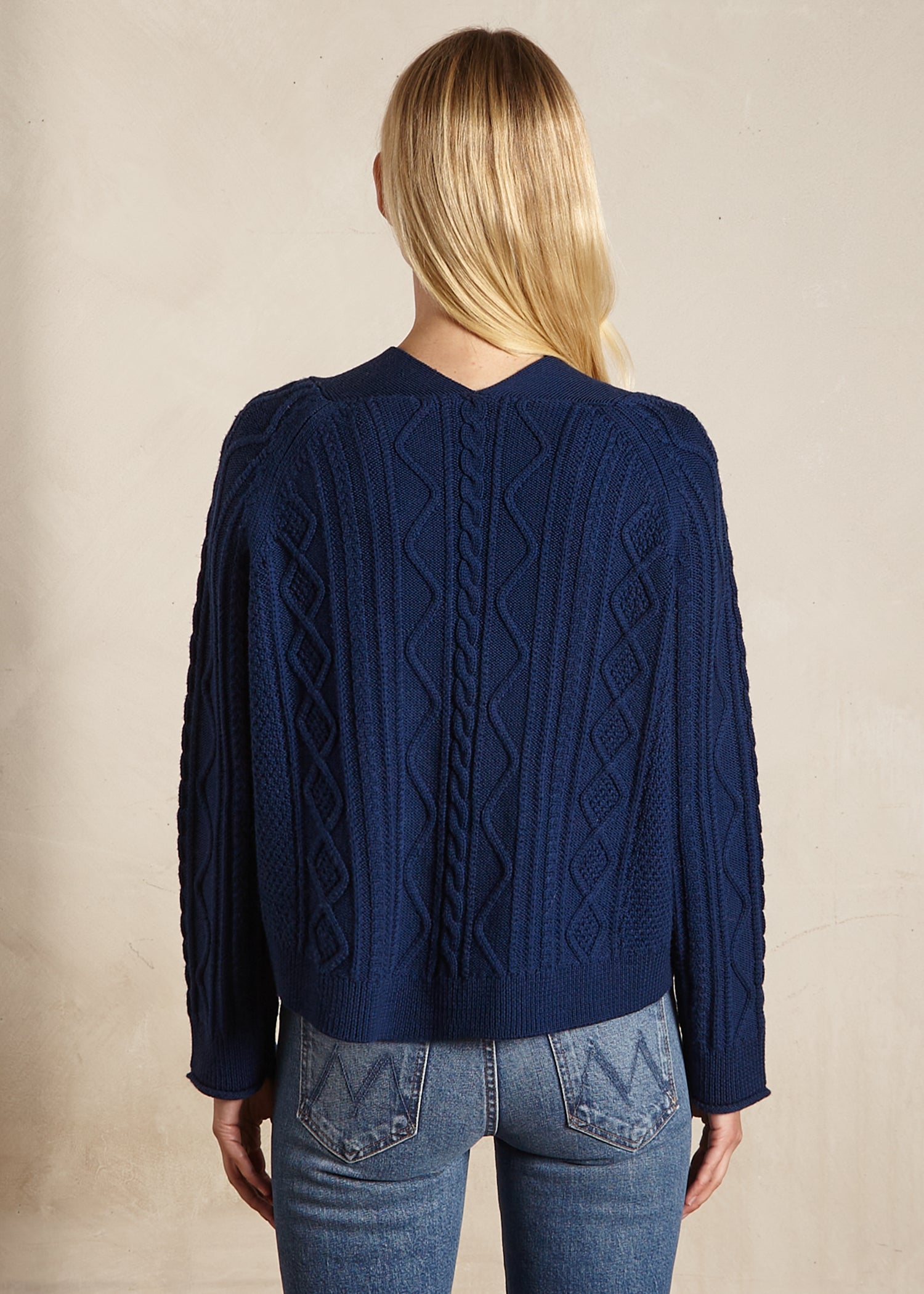 Cable Fisherman Cardigan