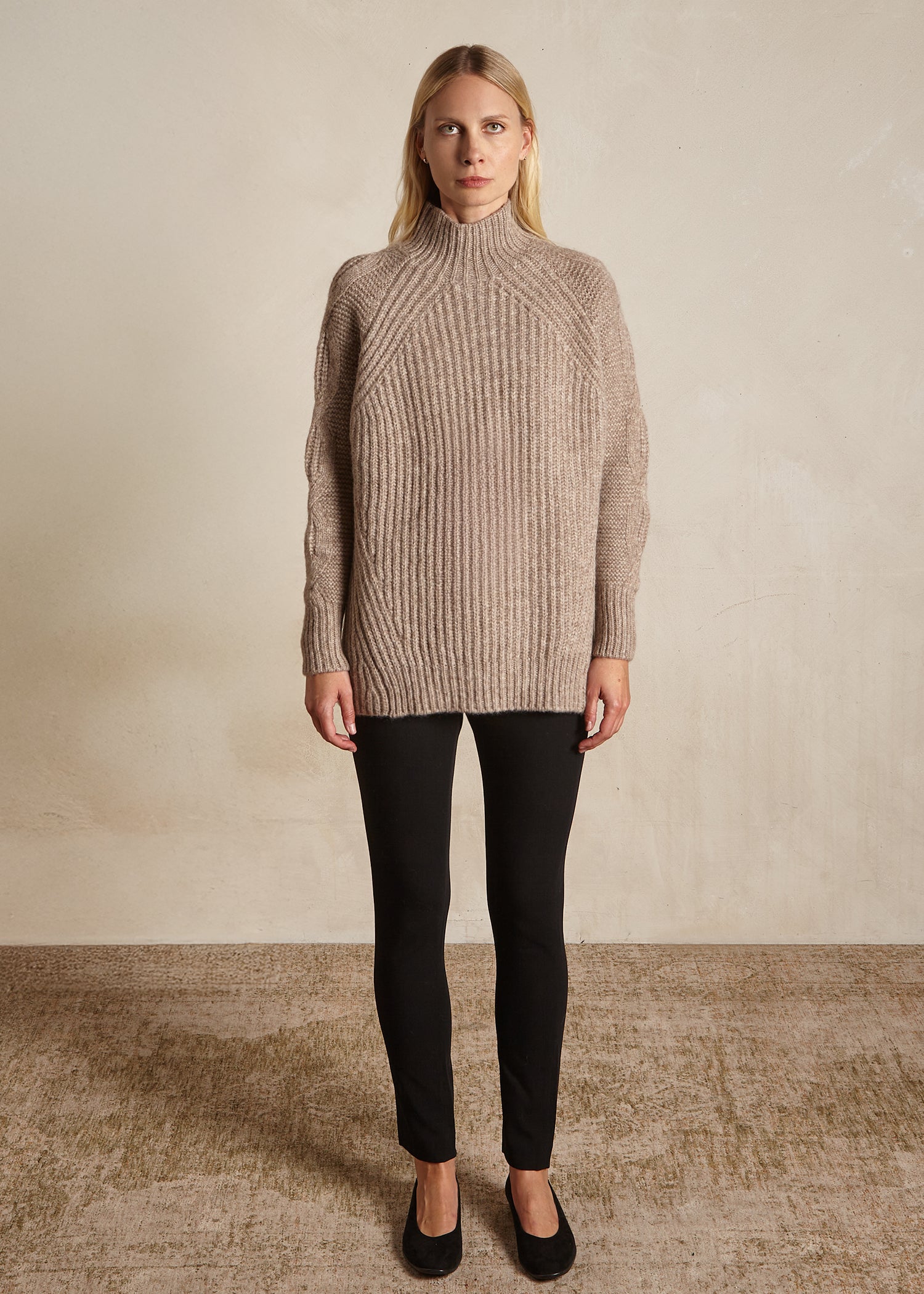 LORI FUNNEL NECK TUNIC
