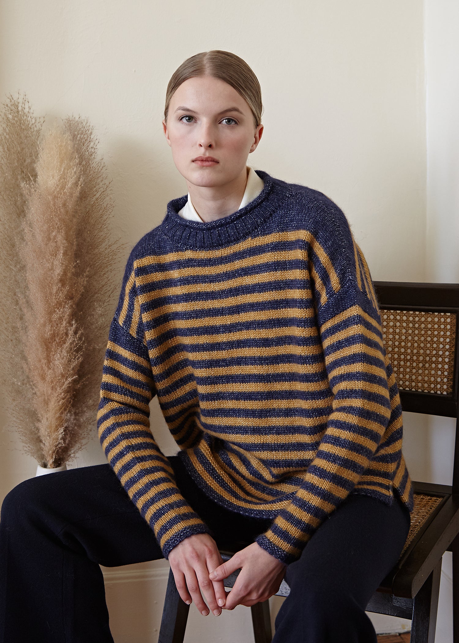 Striped Guernsey Sweater