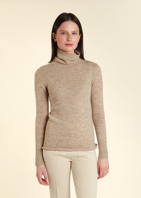 KATE FUNNEL NECK SWEATER