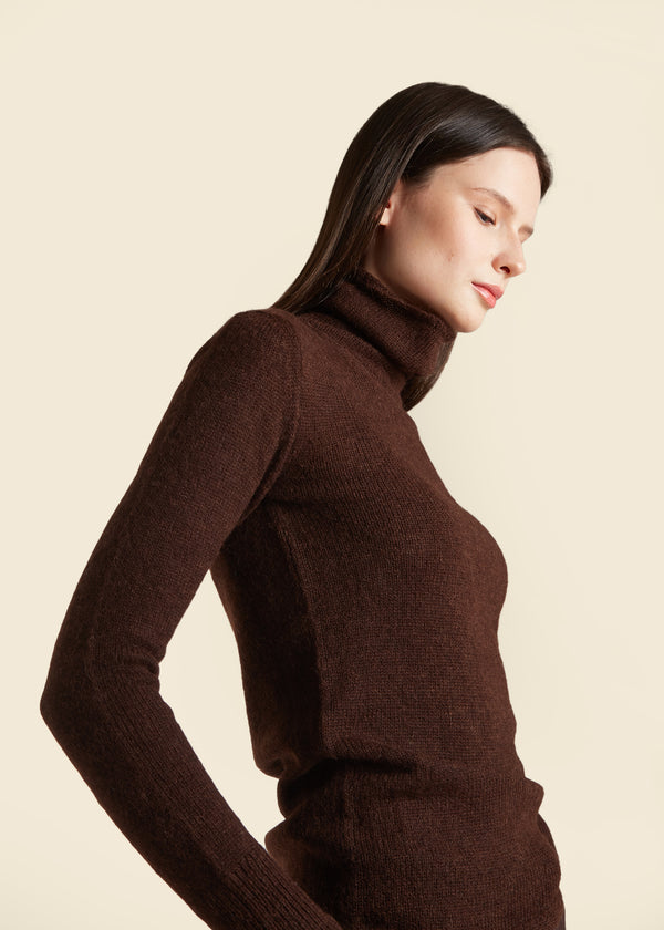 KATE FUNNEL NECK SWEATER