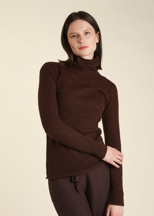KATE FUNNEL NECK SWEATER