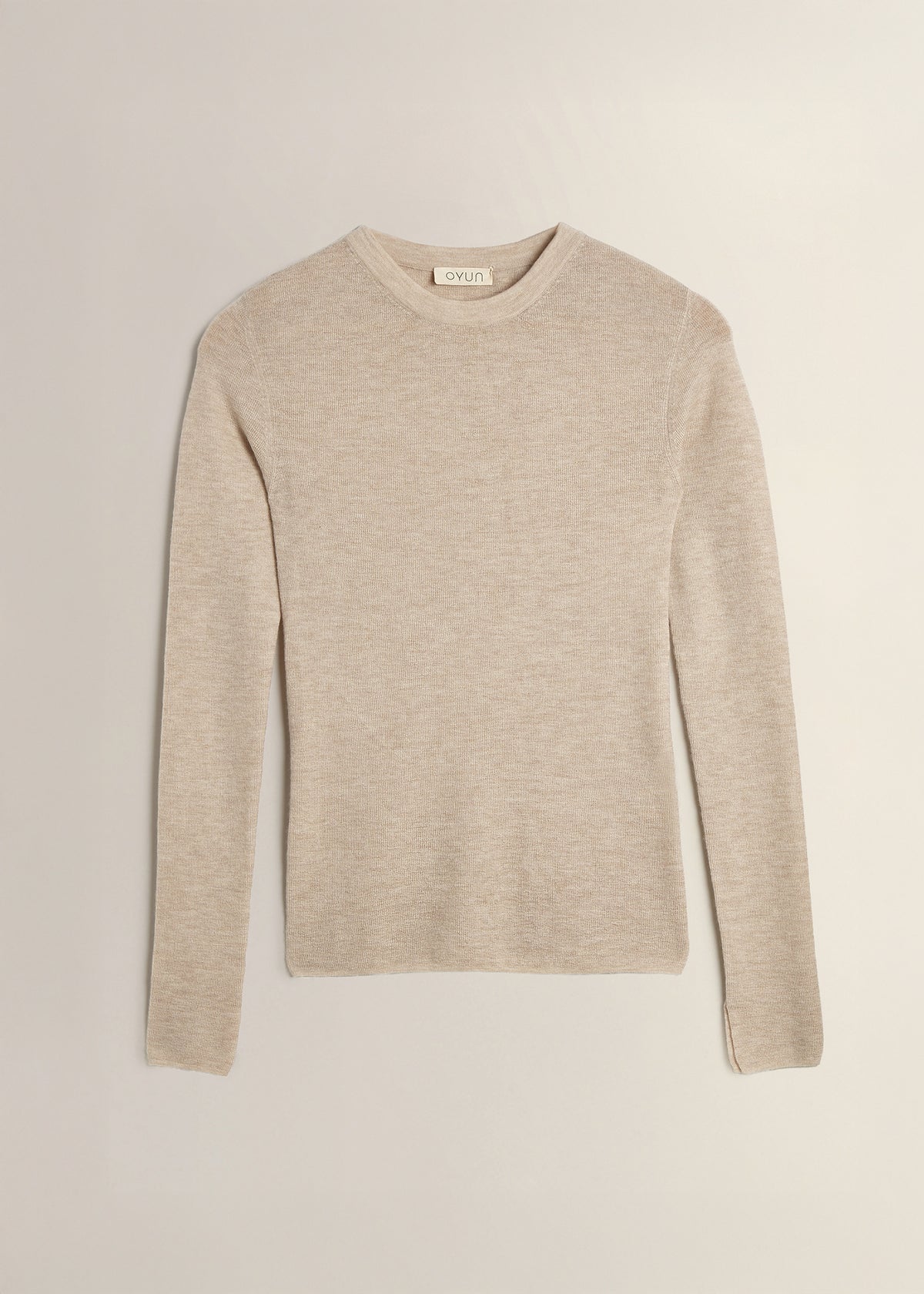 Luxe Cashmere crew top