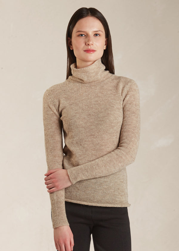 KATE FUNNEL NECK SWEATER