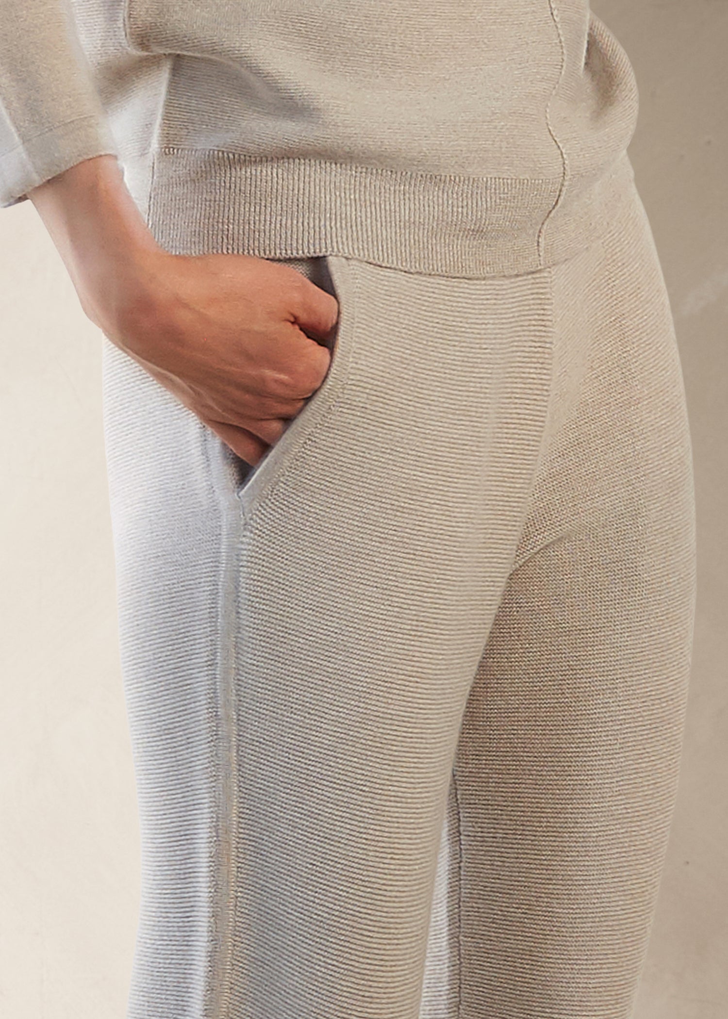 LUXE SLIM PANTS IN CASHWOOL