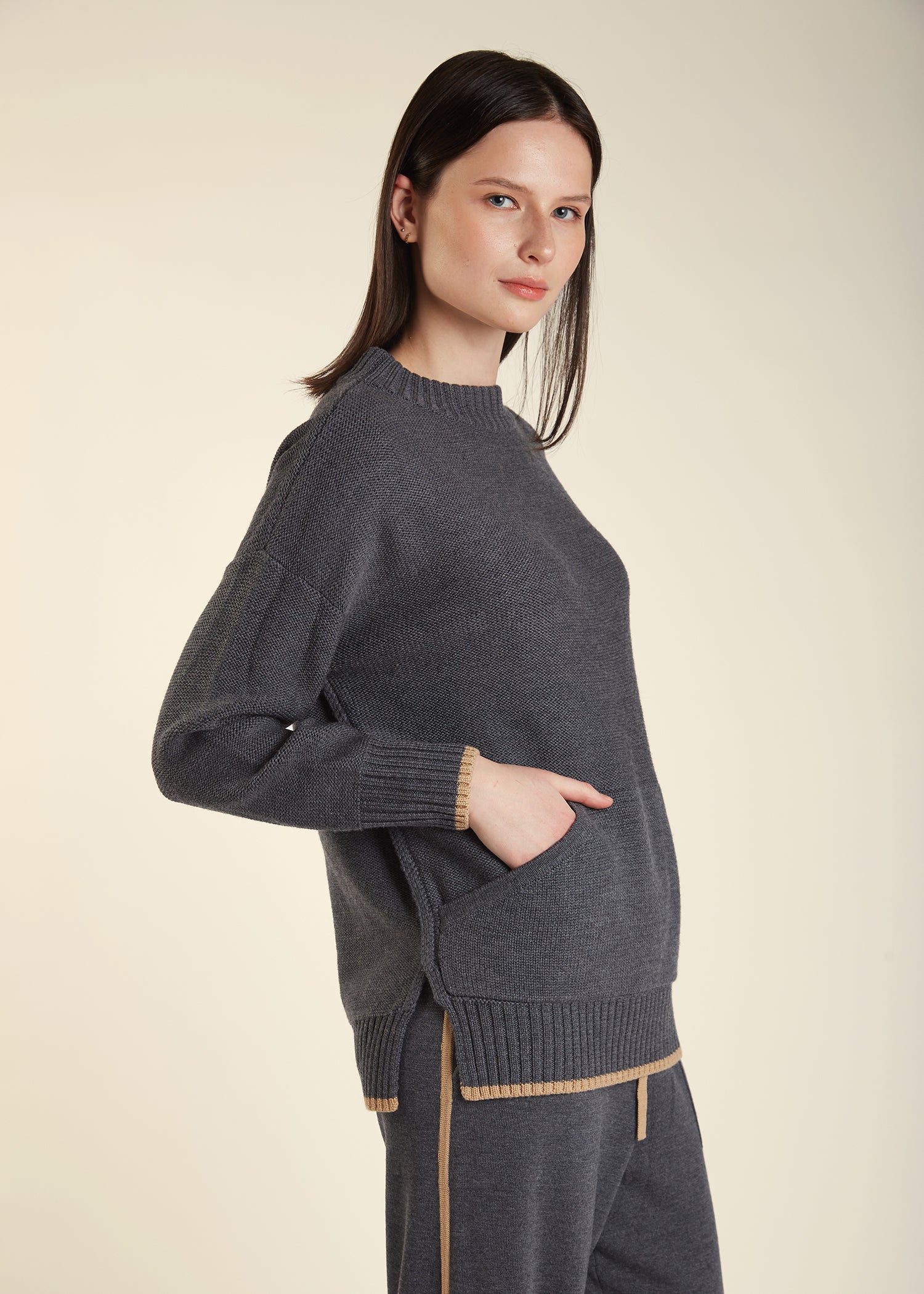 Merino Cozy Tunic Sweatshirt