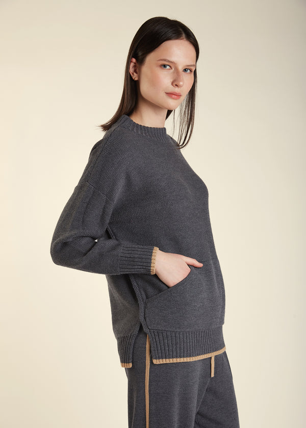 COZY TUNIC SWEATSHIRT