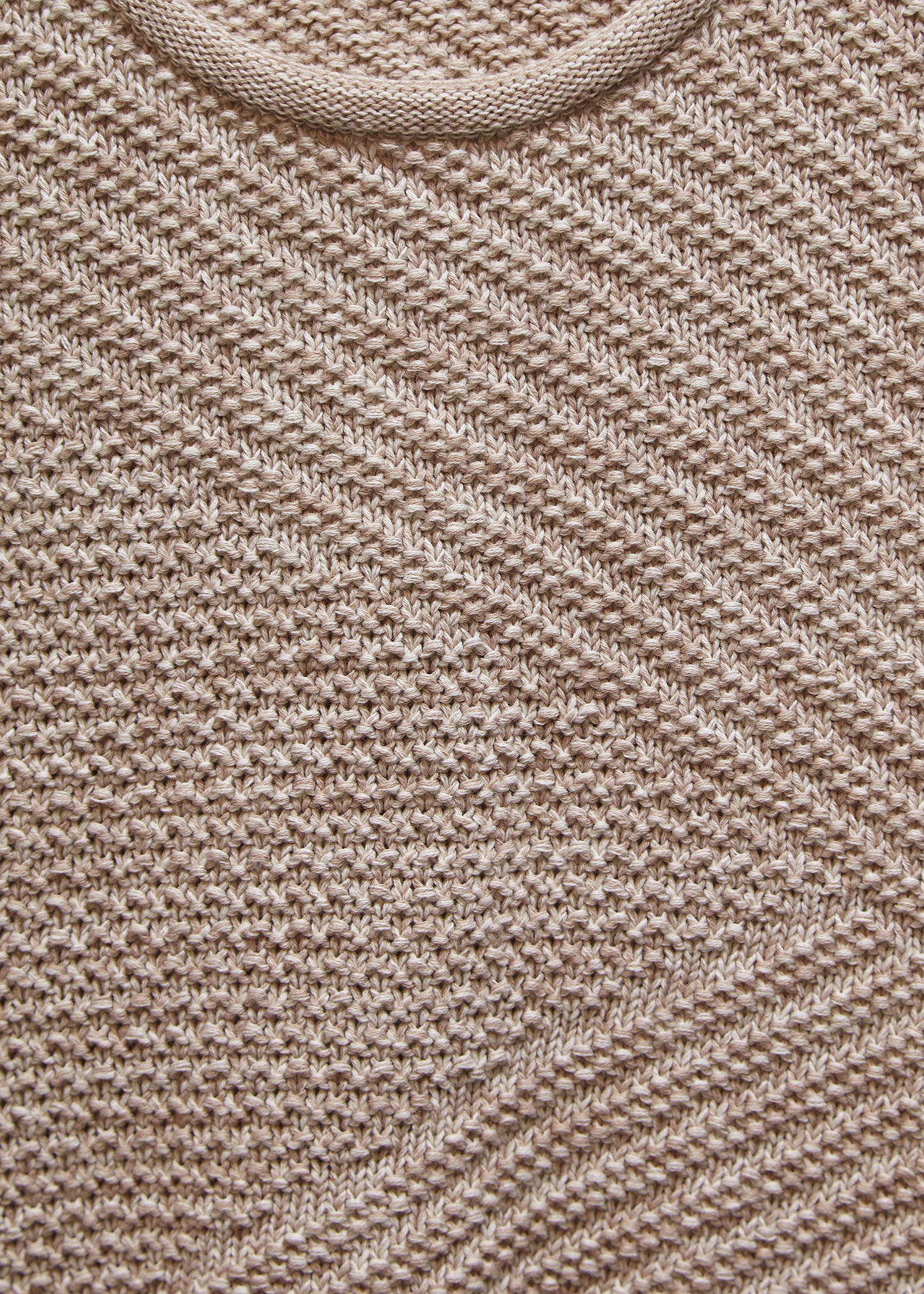 Angled Rib Crochet Vest