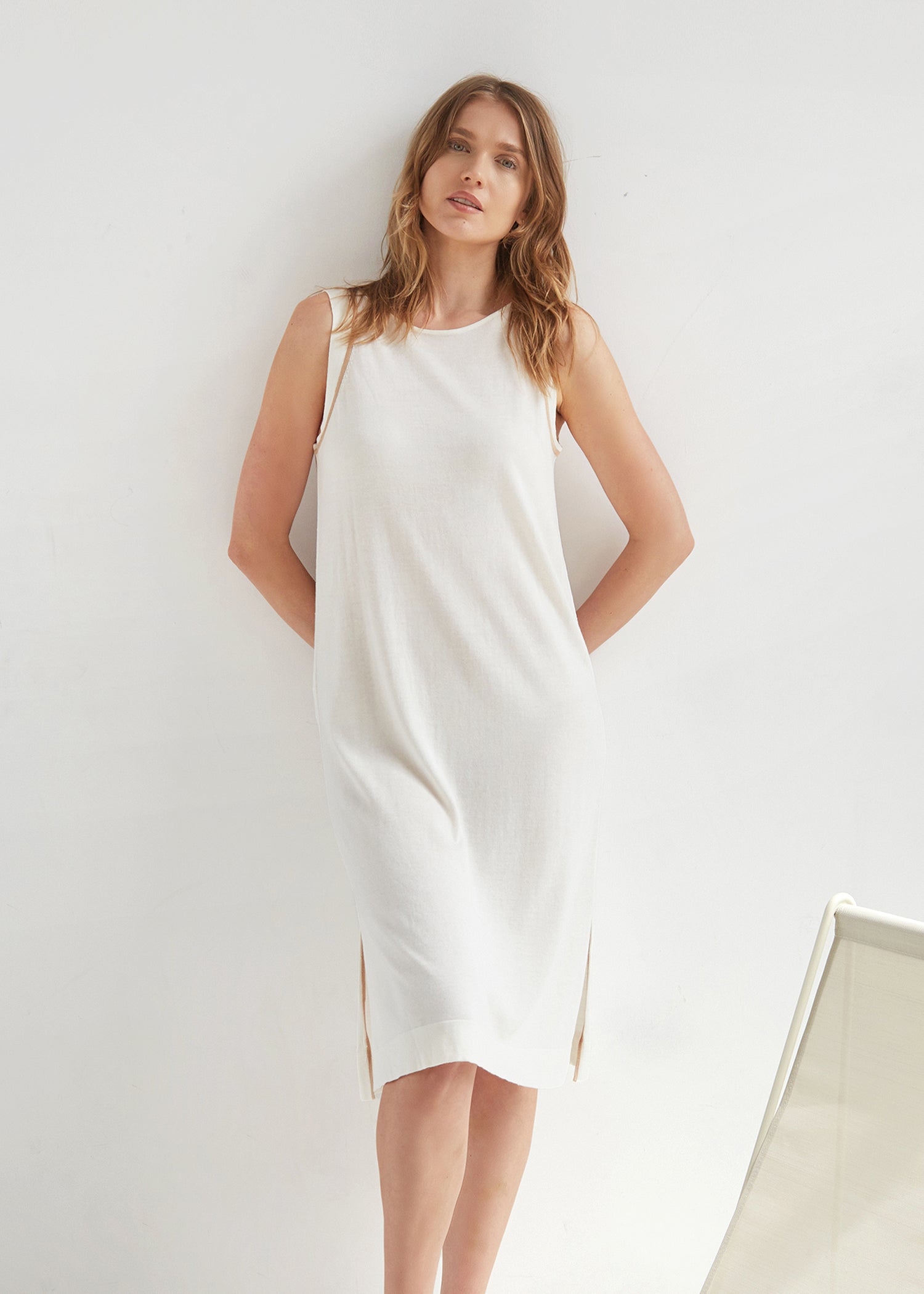 LOW BACK SLIP DRESS